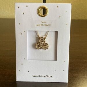 Kohl's Gold Taurus Pendant Necklace